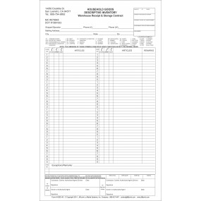 14-2 Inventory Form
